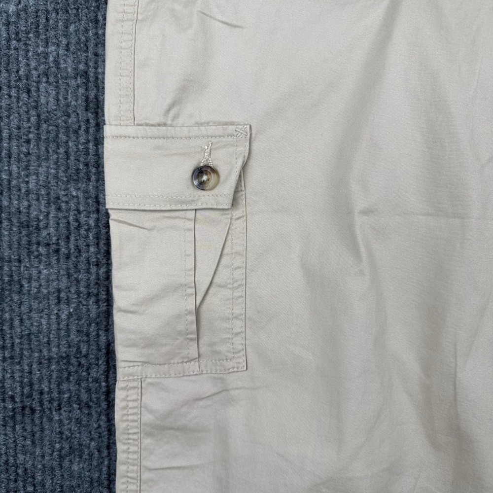 Lee Capri Pants Womens 18M Ultra Lux Comfort Pioneer Beige NWT Utility - Picture 13 of 15